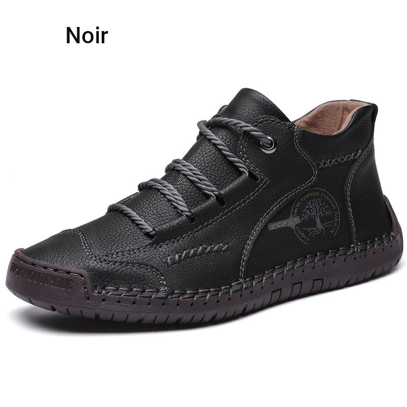 Zapatos Casuales de Piel Hechos a Mano para Hombre