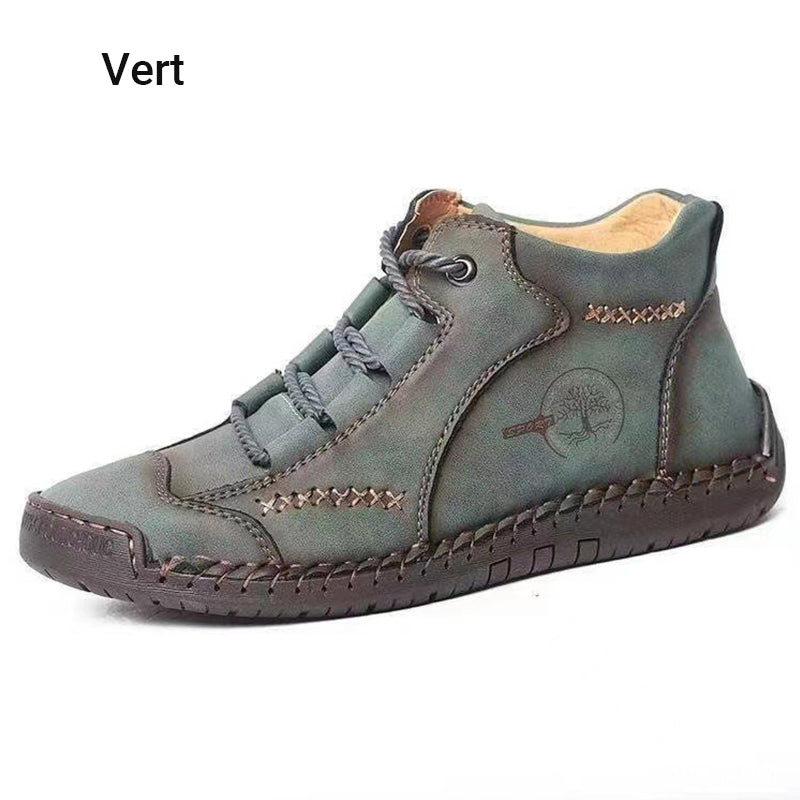 Zapatos Casuales de Piel Hechos a Mano para Hombre