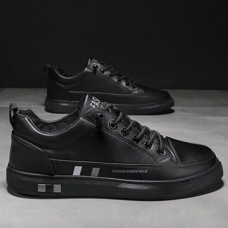 Zapatos Casuales de Piel para Hombre Versátiles