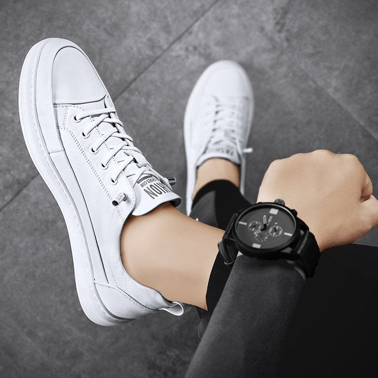 Zapatos Casuales de Piel para Hombre Versátiles