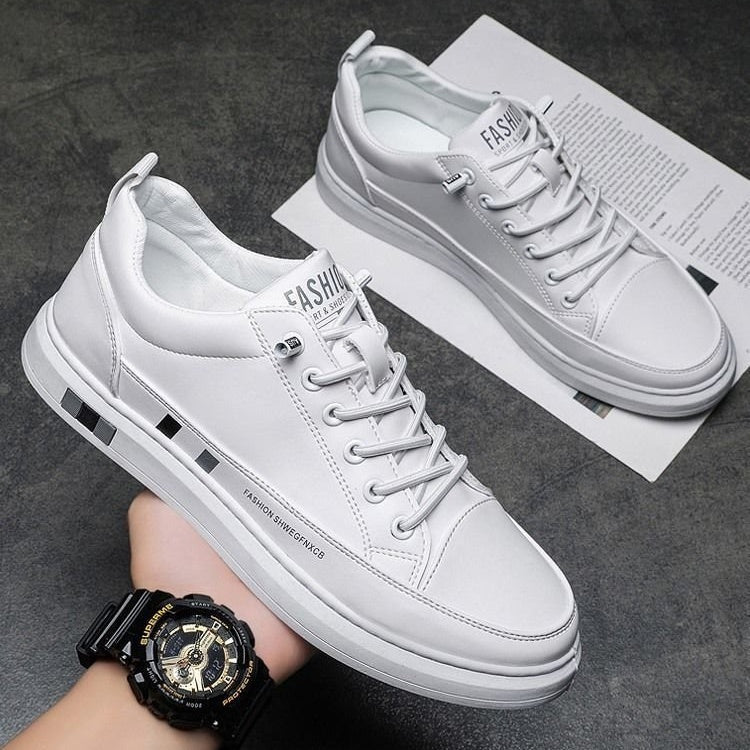 Zapatos Casuales de Piel para Hombre Versátiles