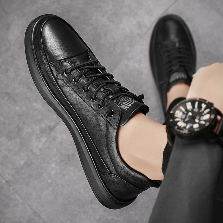 Zapatos Casuales de Piel para Hombre Versátiles