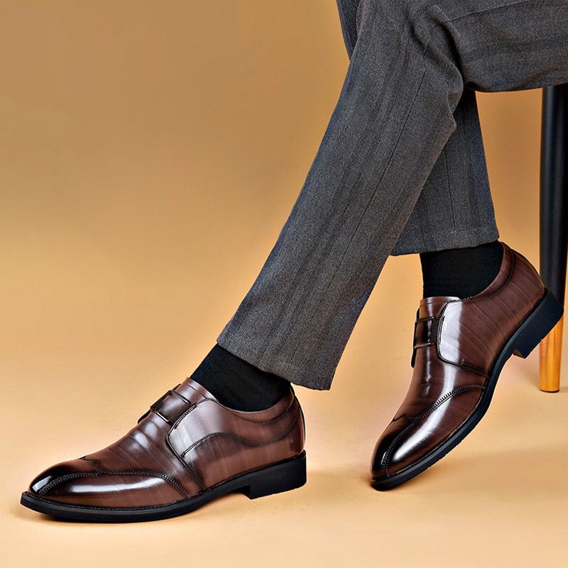 Zapatos Casuales de Vestir Punta Fina para Hombre