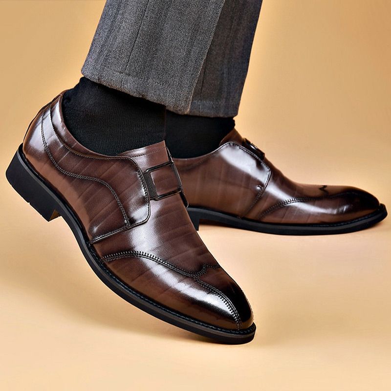 Zapatos Casuales de Vestir Punta Fina para Hombre