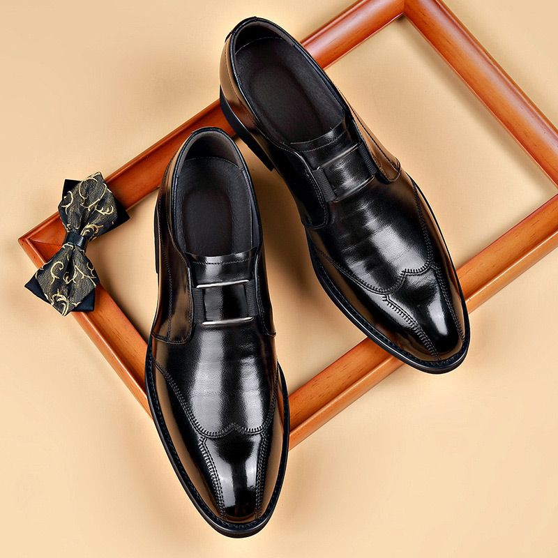 Zapatos Casuales de Vestir Punta Fina para Hombre
